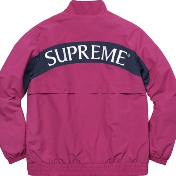 Supreme Other - SUPREME Arc Track Jacket FW17 Magenta